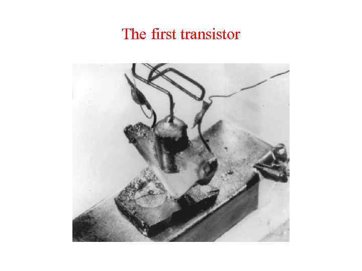 The first transistor 