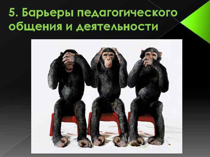 5. Барьеры педагогического общения и деятельности 