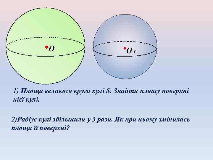 Куля н н. Площа поверхні кулі. Площа Великого круга кулі. Площа кулі формула. Радіус перерізу кулі.