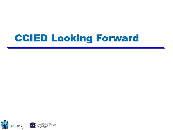 CCIED Looking Forward 1 