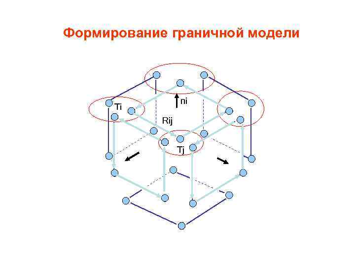 Формирование граничной модели ni Тi Rij Тj 