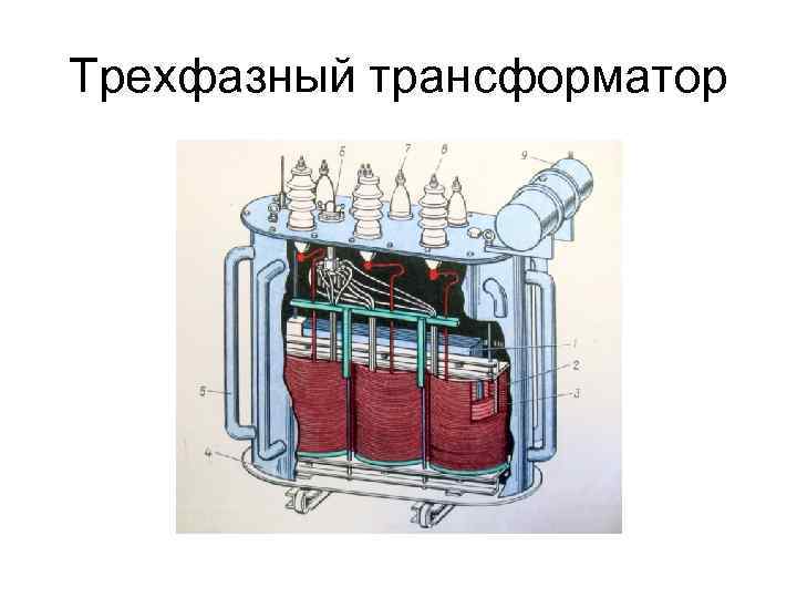 Трехфазный трансформатор 