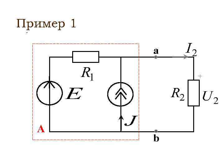 Пример 1 а + А b 