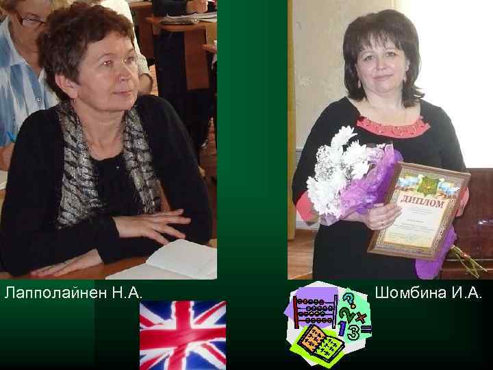 Лапполайнен Н. А. Шомбина И. А. 