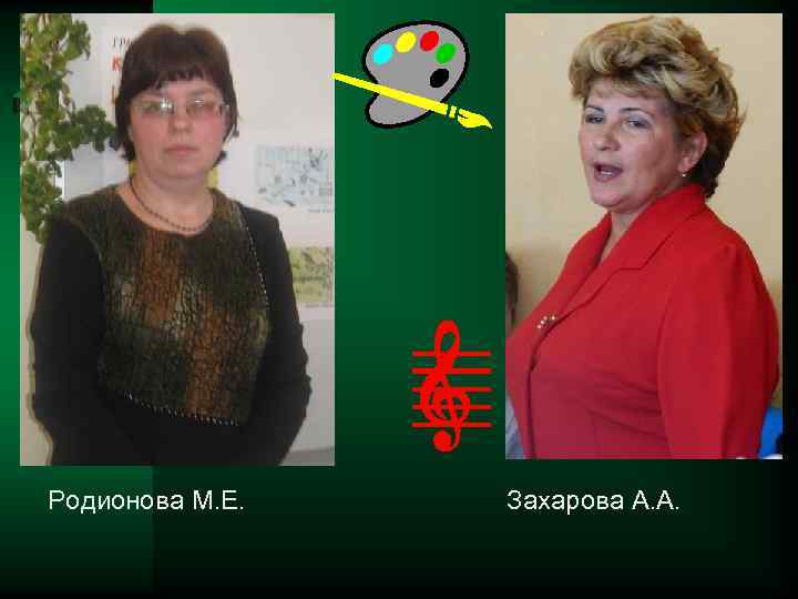 Родионова М. Е. Захарова А. А. 