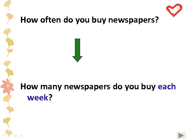 How often do you buy newspapers? How many newspapers do you buy each week?