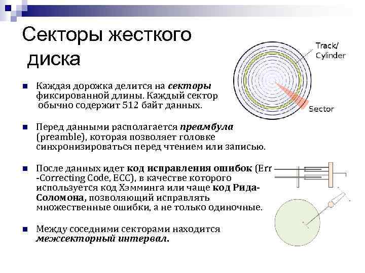 Структура сектора