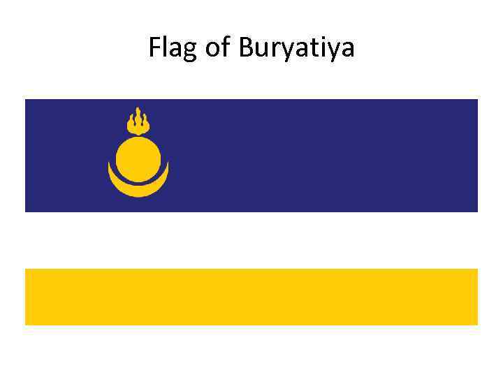 Flag of Buryatiya 