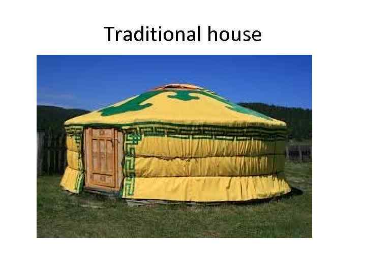 Traditional house 