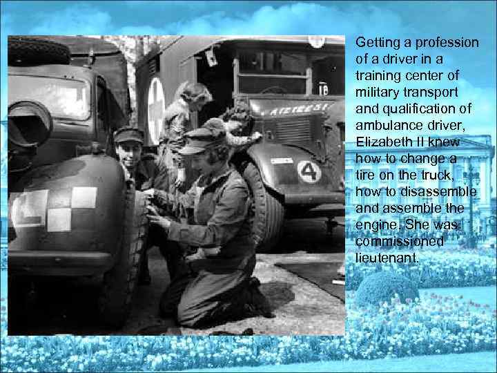 Getting a profession of a driver in a training center of military transport and