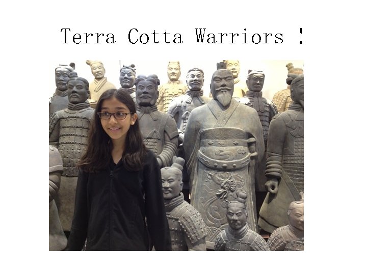 Terra Cotta Warriors ! 