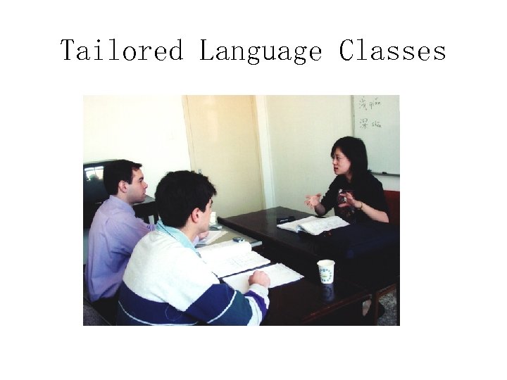 Tailored Language Classes 