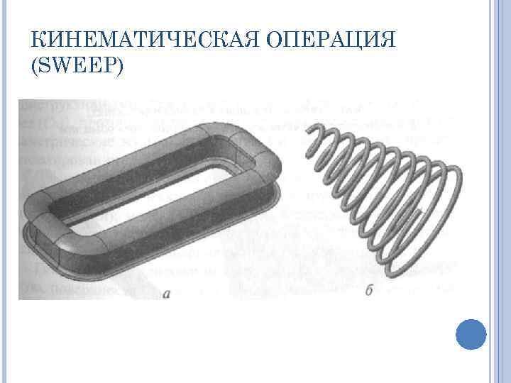 КИНЕМАТИЧЕСКАЯ ОПЕРАЦИЯ (SWEEP) 