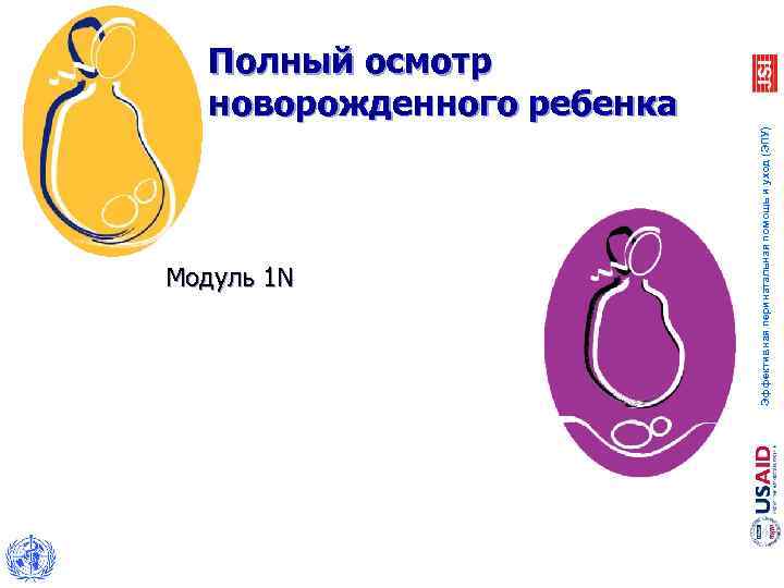 Модуль 1 N Эффективная перинатальная помощь и уход (ЭПУ) Полный осмотр новорожденного ребенка 
