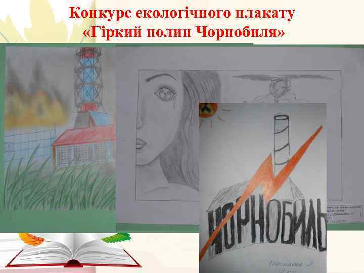 Конкурс екологічного плакату «Гіркий полин Чорнобиля» 