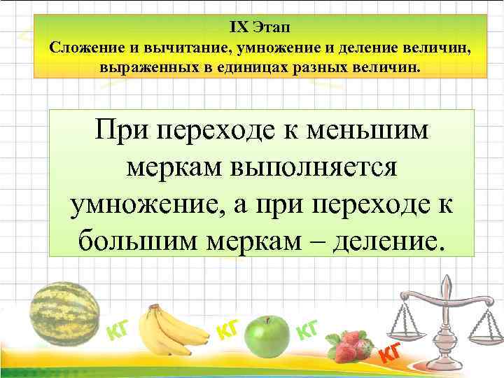 Деление величины на число 4 класс пнш презентация