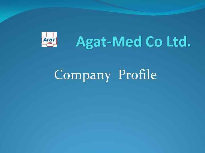 Agat-Med Co Ltd. Company Profile 