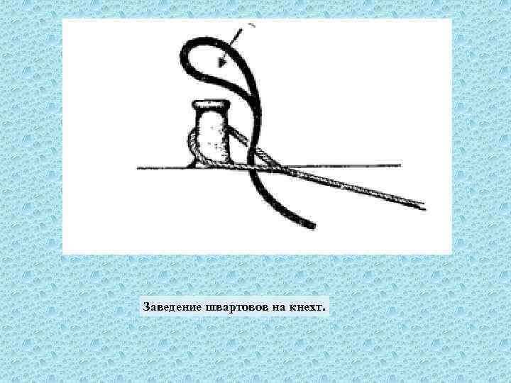 Укажите какой цифрой на рисунке обозначен швартовный трос судна носовой продольный