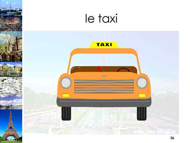 le taxi 36 