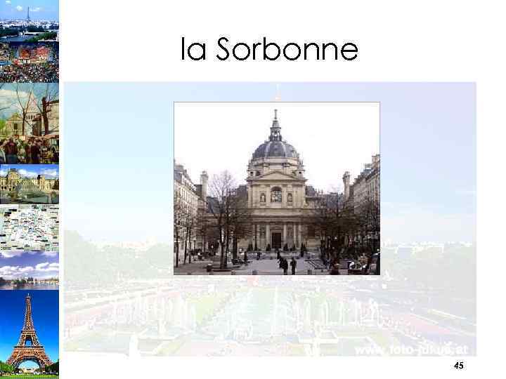 la Sorbonne 45 