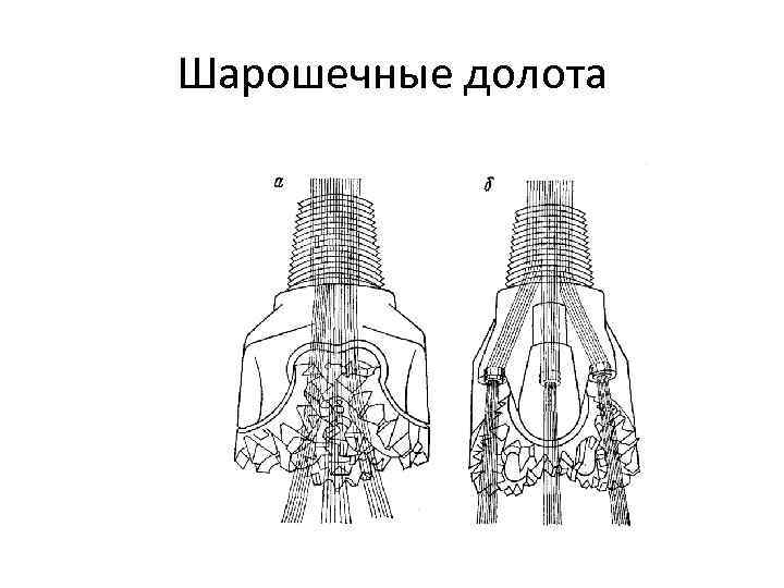 Шарошечные долота 
