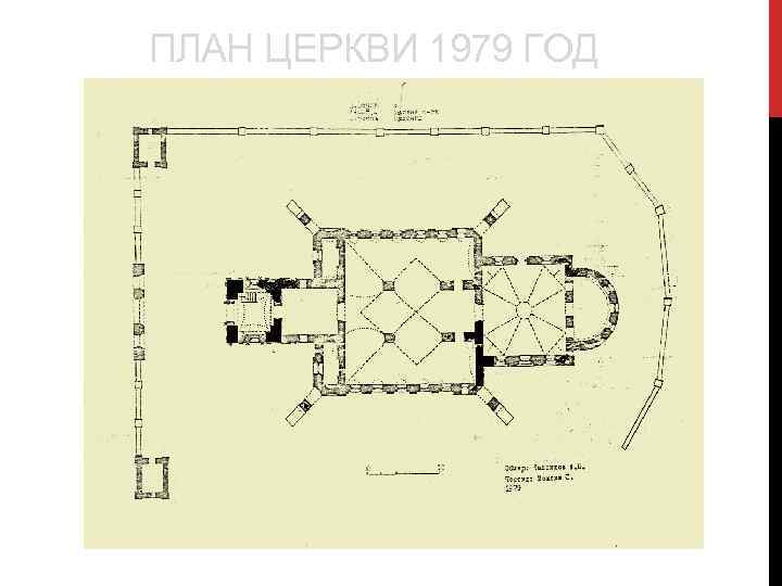 ПЛАН ЦЕРКВИ 1979 ГОД 