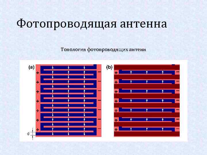 Фотопроводящая антенна Топология фотопроводящих антенн 