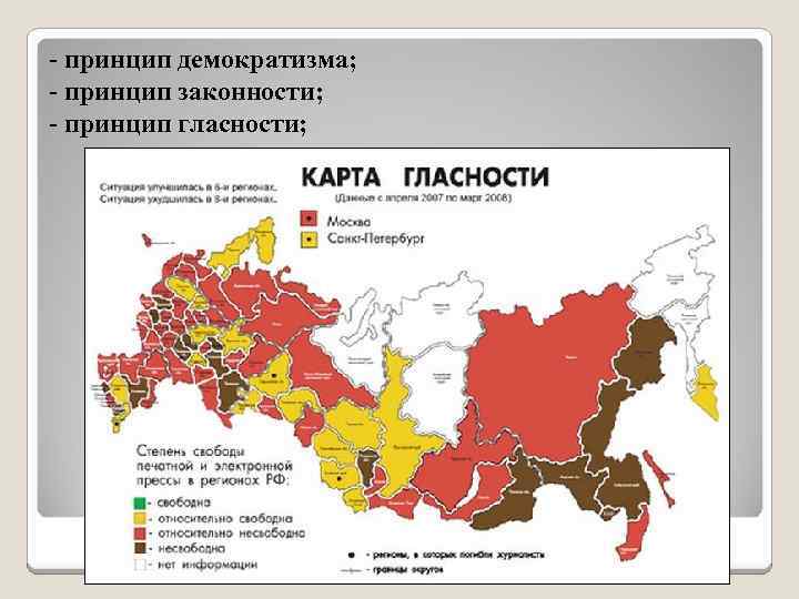 Уровень свободы слова