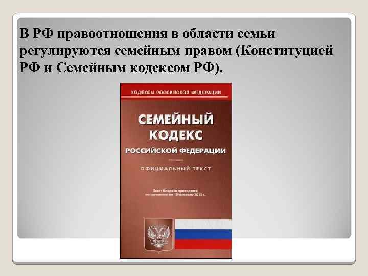 Статья конституции о семье. Конституция семейный кодекс. Конституция и семейный кодекс картинка.