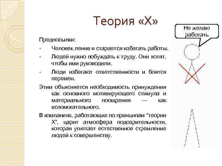 Теория макгрегора презентация