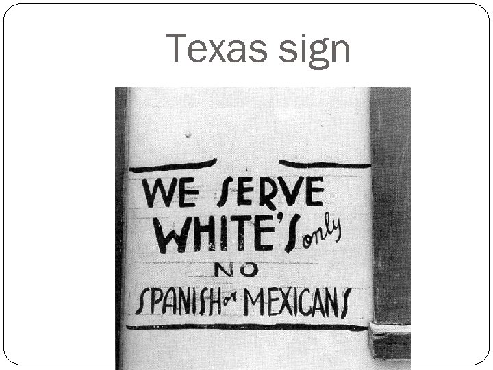 Texas sign 
