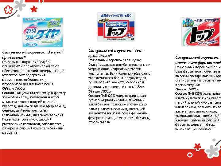 Стиральный порошок 