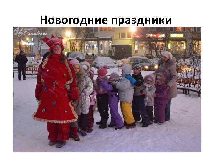 Новогодние праздники 