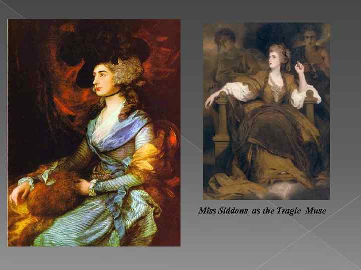 Miss Siddons as the Tragic Muse 