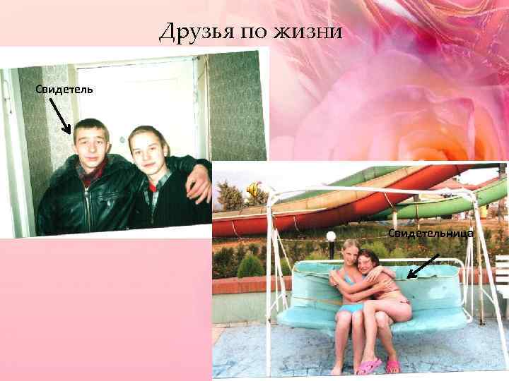 Друзья по жизни Свидетельница 
