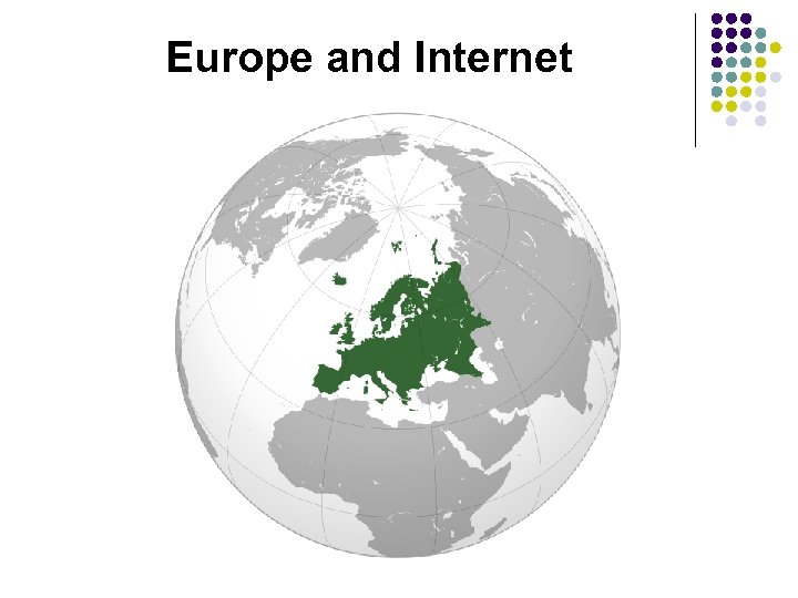 Europe and Internet 