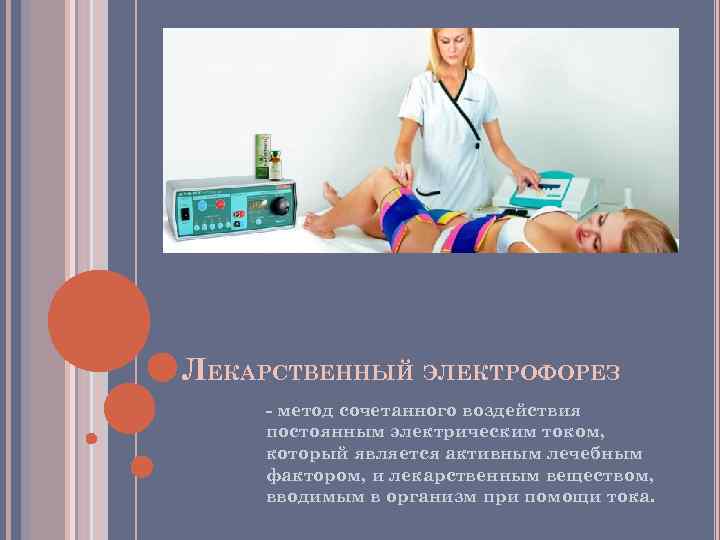 Лечебное применение электрического тока в медицине презентация