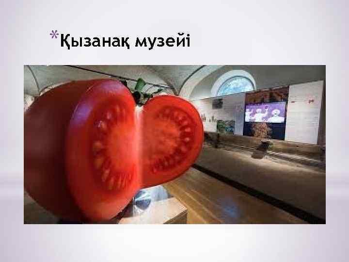 *Қызанақ музейі 