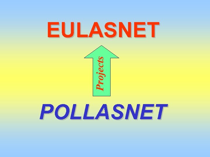 Projects EULASNET POLLASNET 