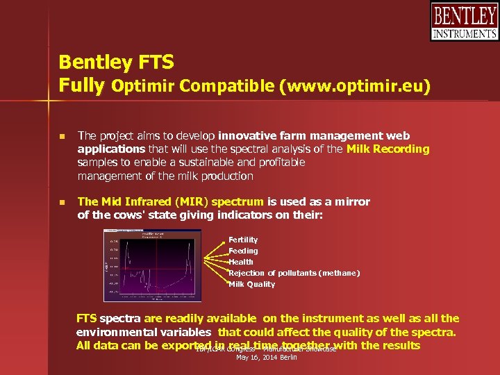 Bentley FTS Fully Optimir Compatible (www. optimir. eu) n The project aims to develop