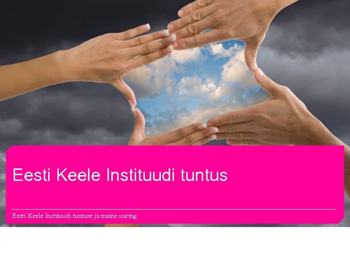 Eesti Keele Instituudi tuntuse ja maine uuring 