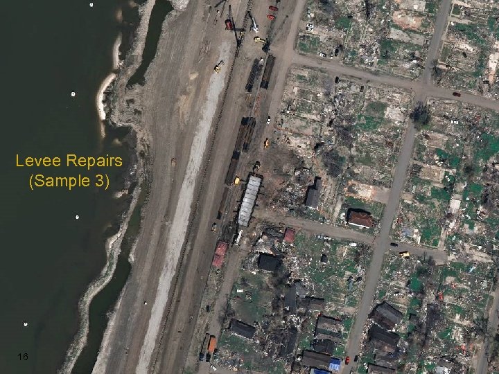 Levee Repairs (Sample 3) 16 