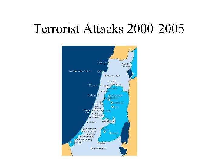 Terrorist Attacks 2000 -2005 