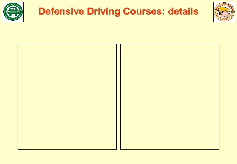 Defensive Driving Courses: details 