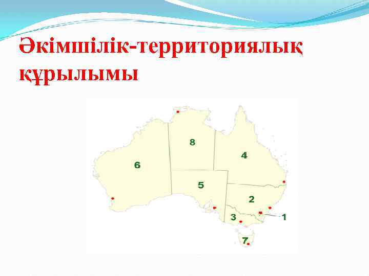 Әкімшілік-территориялық құрылымы 