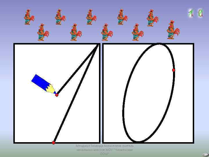 Менджул Зинаида Алексеевна учитель начальных классов МОУ "Чисменская ООШ" 