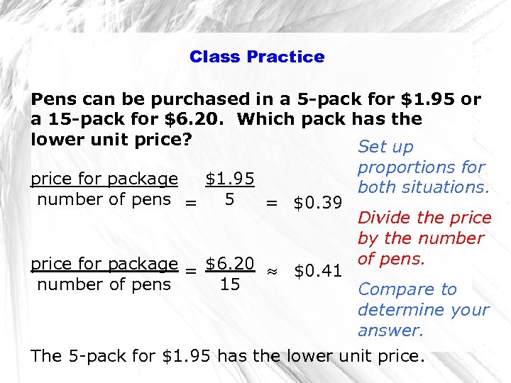 Class Practice Pens can be purchased in a 5 -pack for $1. 95 or