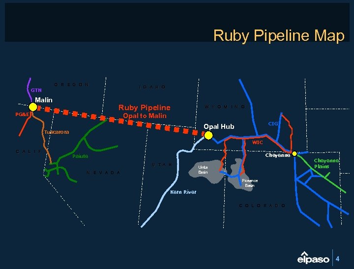 Ruby Pipeline Map O R E G O N I D A H O