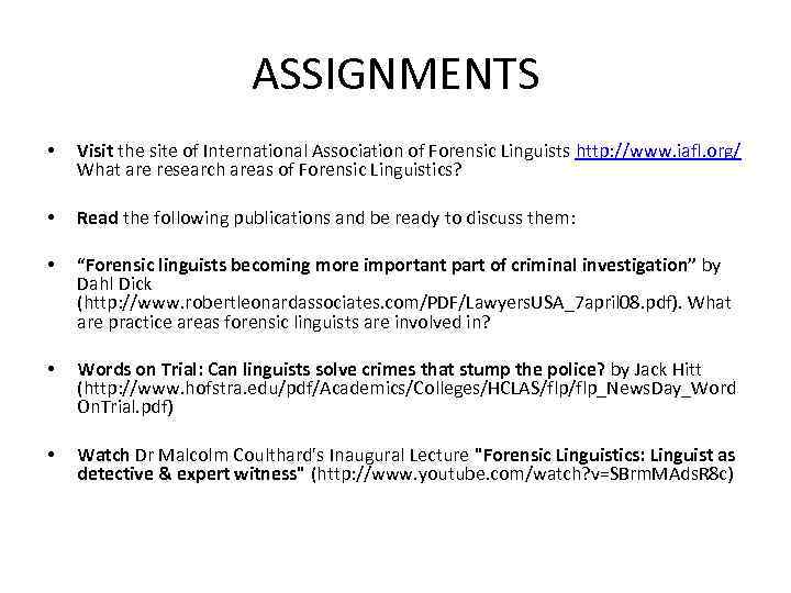 forensic linguistics dissertation