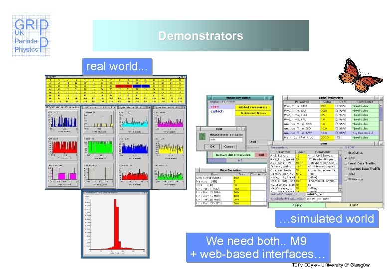 Demonstrators real world. . . …simulated world We need both. . M 9 +